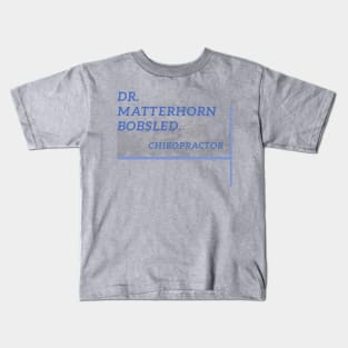 Dr. Matterhorn Bobsled Kids T-Shirt